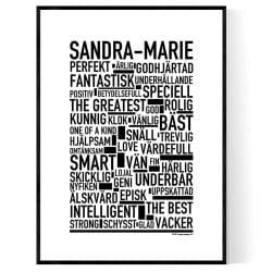 Sandra-Marie Poster