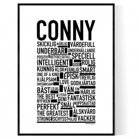 Conny Poster