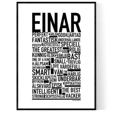 Einar Poster