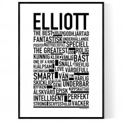 Elliott Poster