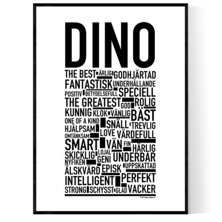Dino Poster