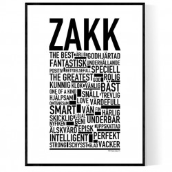 Zakk Poster