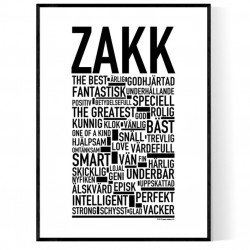 Zakk Poster