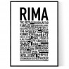 Rima Poster