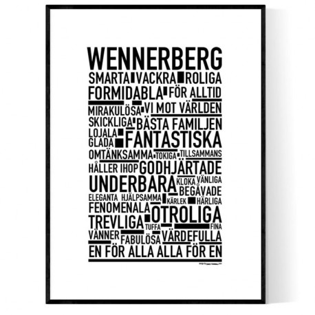 Wennerberg Poster 