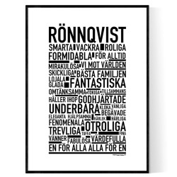 Rönnqvist Poster 