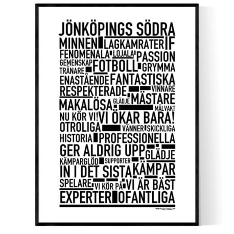 Jönköping Fotboll Poster