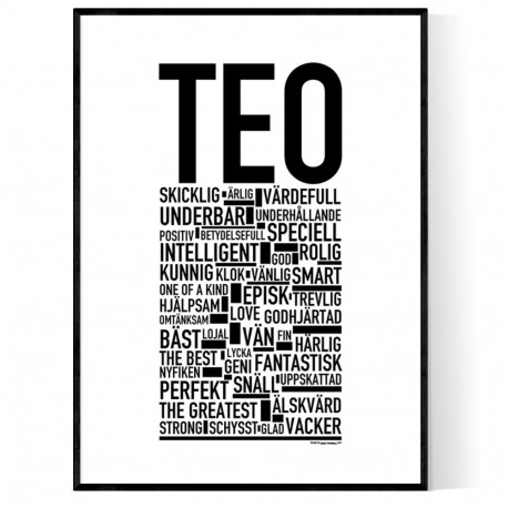 Teo Poster