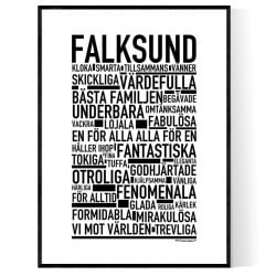 Falksund Poster