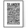 Silander Poster