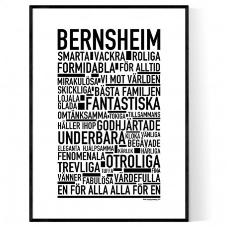 Bernsheim Poster