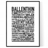 Ballenthin Poster