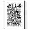 Arvid-David Poster