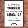Arboga Superhjälte Poster