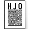 Hjo Poster