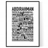 Abdirahman Poster