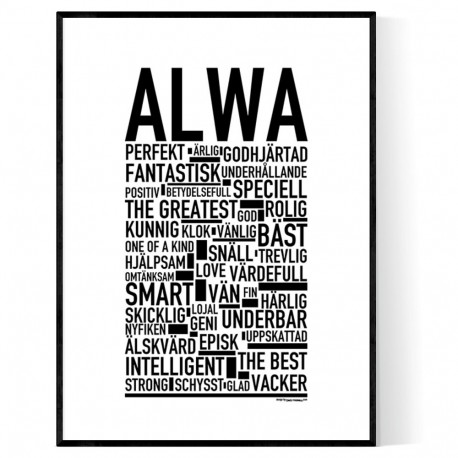 Alwa Poster