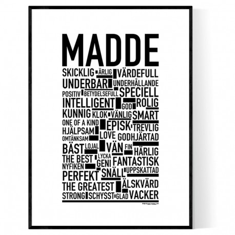 Madde Poster