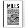 Miles Poster