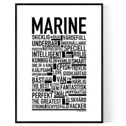 Marine Poster