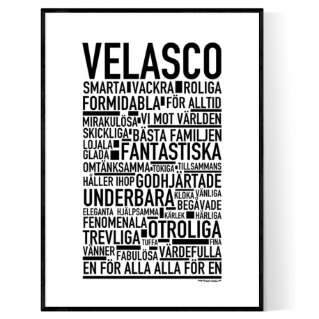 Velasco Poster