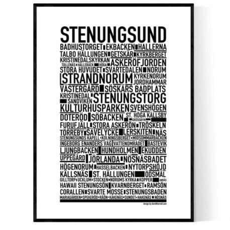 Stenungsund Poster