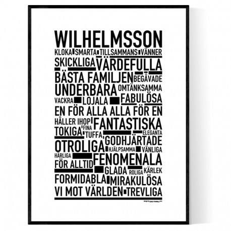 Wilhelmsson Poster 