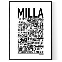 Milla Poster