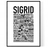 Sigrid Poster
