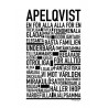 Apelqvist Poster