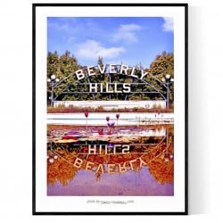 Beverly Hills Logo Park Poster