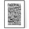 Fagervall Poster