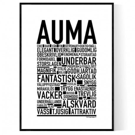 Auma Poster