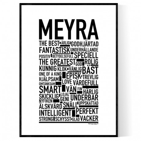 Meyra Poster