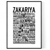 Zakariya Poster