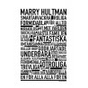 Marry Hultman Poster