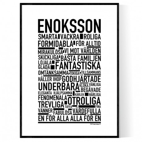 Enoksson Poster
