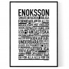 Enoksson Poster