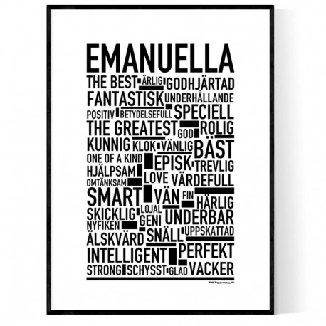 Emanuella Poster