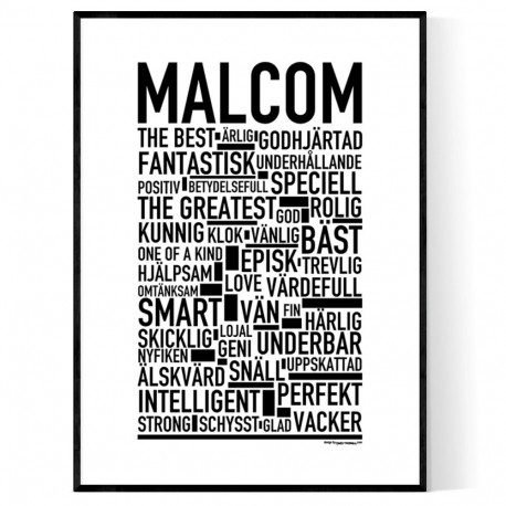 Malcom Poster