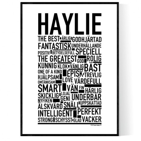 Haylie Poster