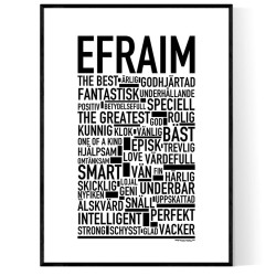 Efraim Poster