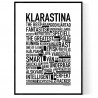 Klarastina Poster