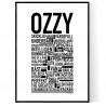 Ozzy Poster