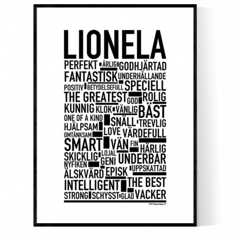 Lionela Poster