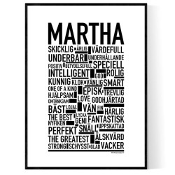 Martha Poster