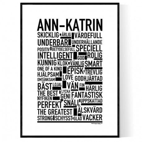 Ann-Katrin Poster