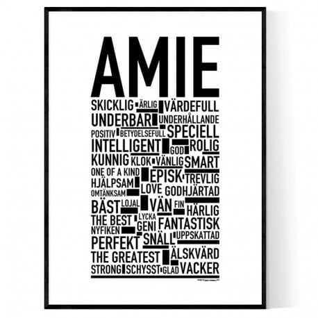 Amie Poster