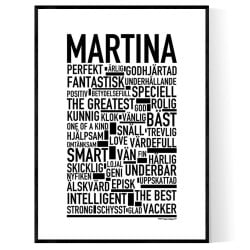 Martina Poster