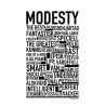 Modesty Poster